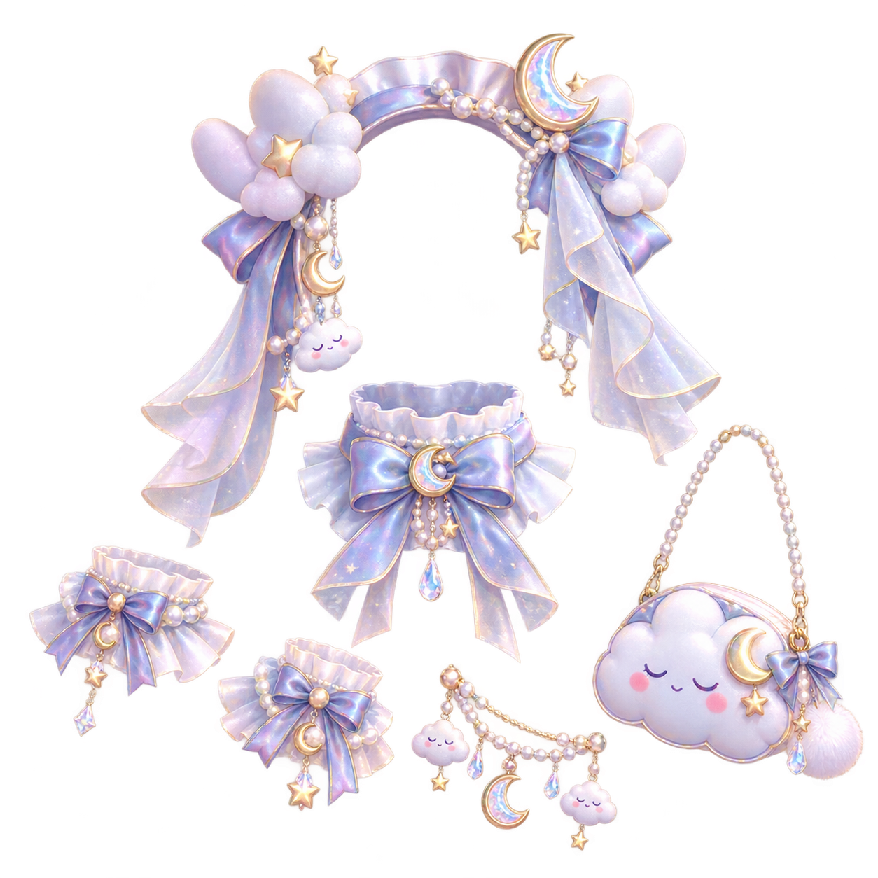 Original dreamlike accessory concept for Sleepingbeauty