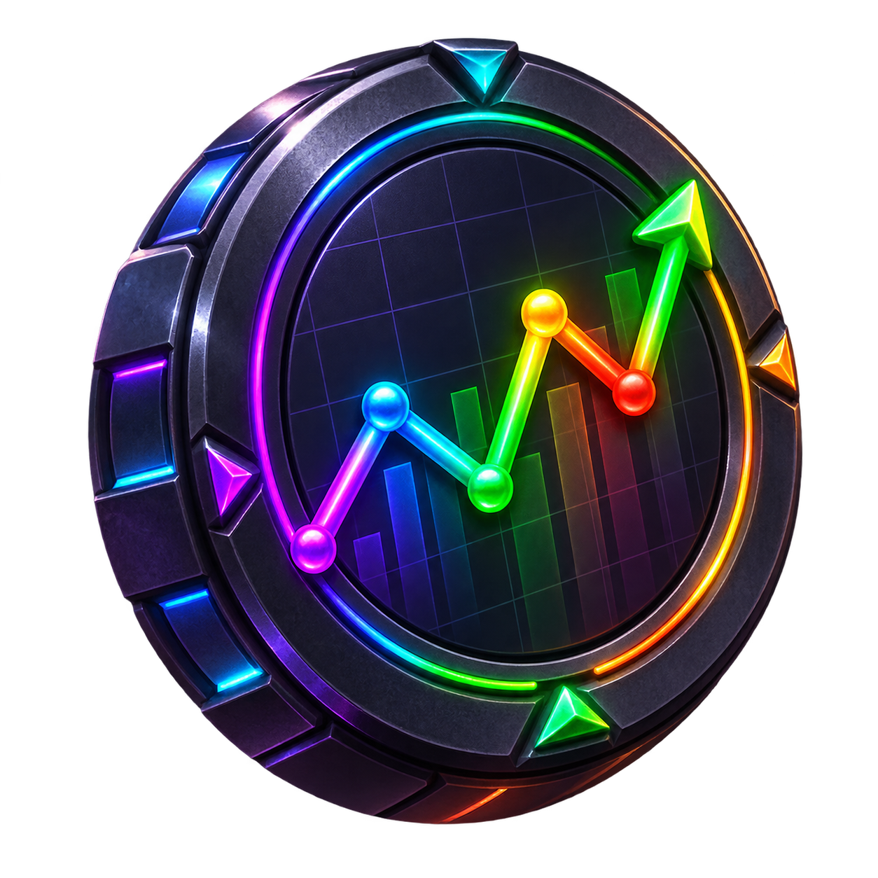 Original coin illustration concept for Graph Coin