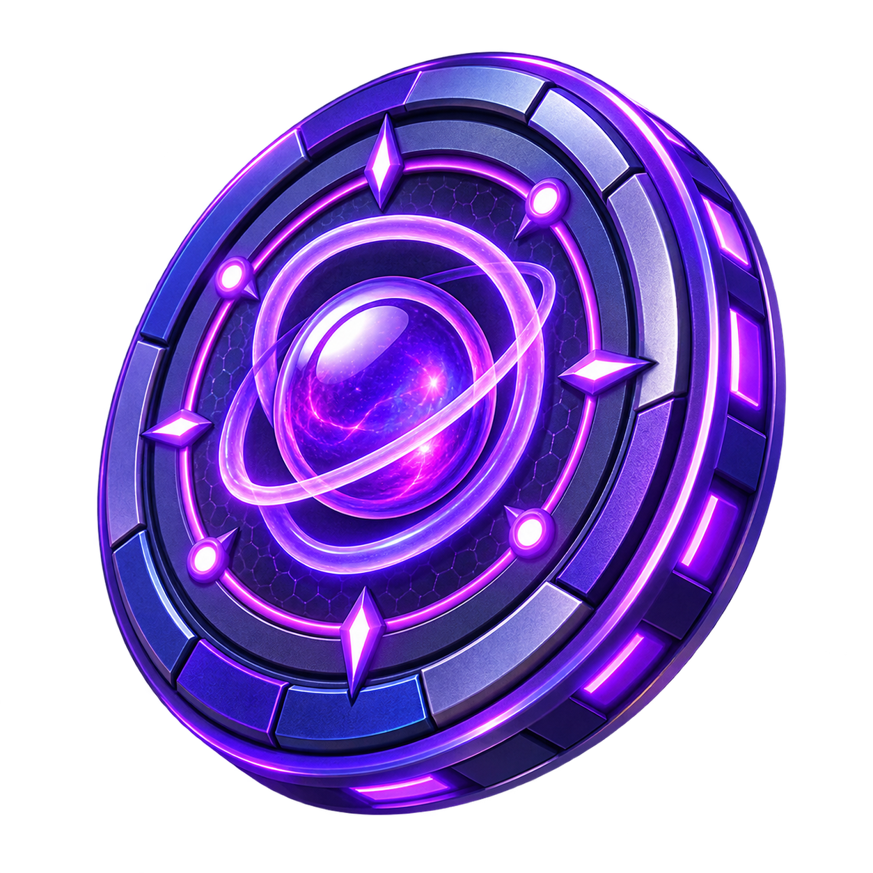 Original coin illustration concept for Zone Coin